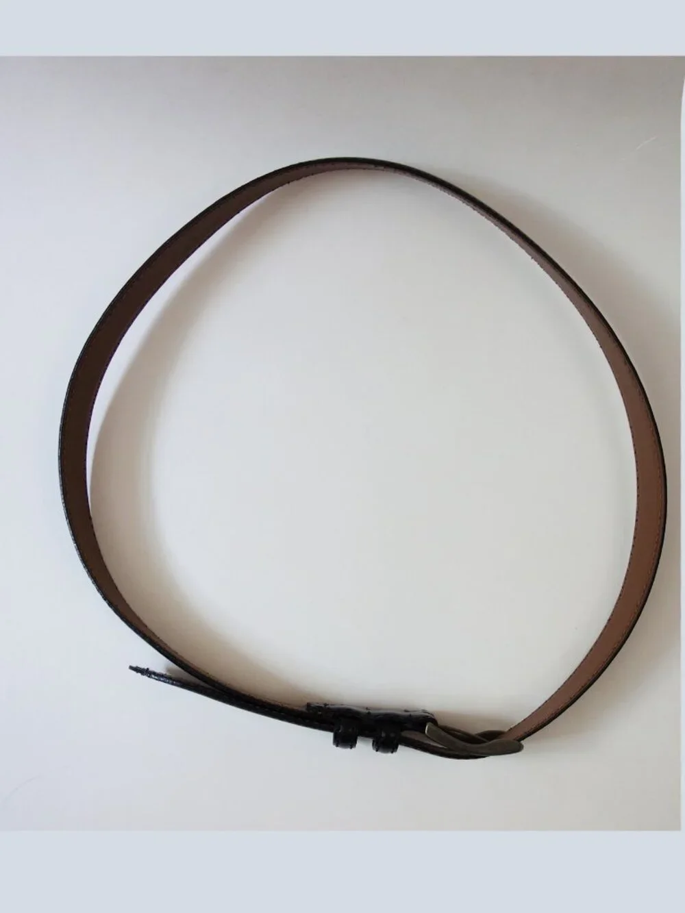 Joseph Abboud Men's Italian Hand Crafted Leather Belt Black (38/95) NWOT!